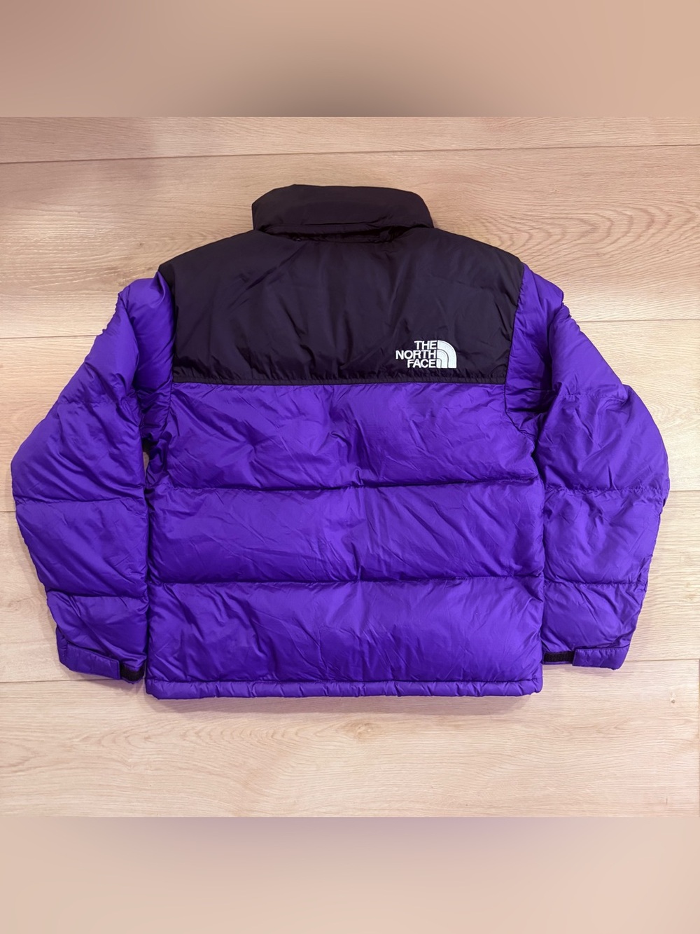 The North Face Purple & Black Nuptse Jacket, Women’s Size M - Picture 2 of 6